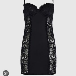 Elegant Black Lace Dress